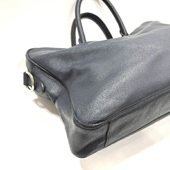 COACH Beckett F68030 Leather 2WAY Shoulder Bag Handbag Business Men's - Picture 4 of 9